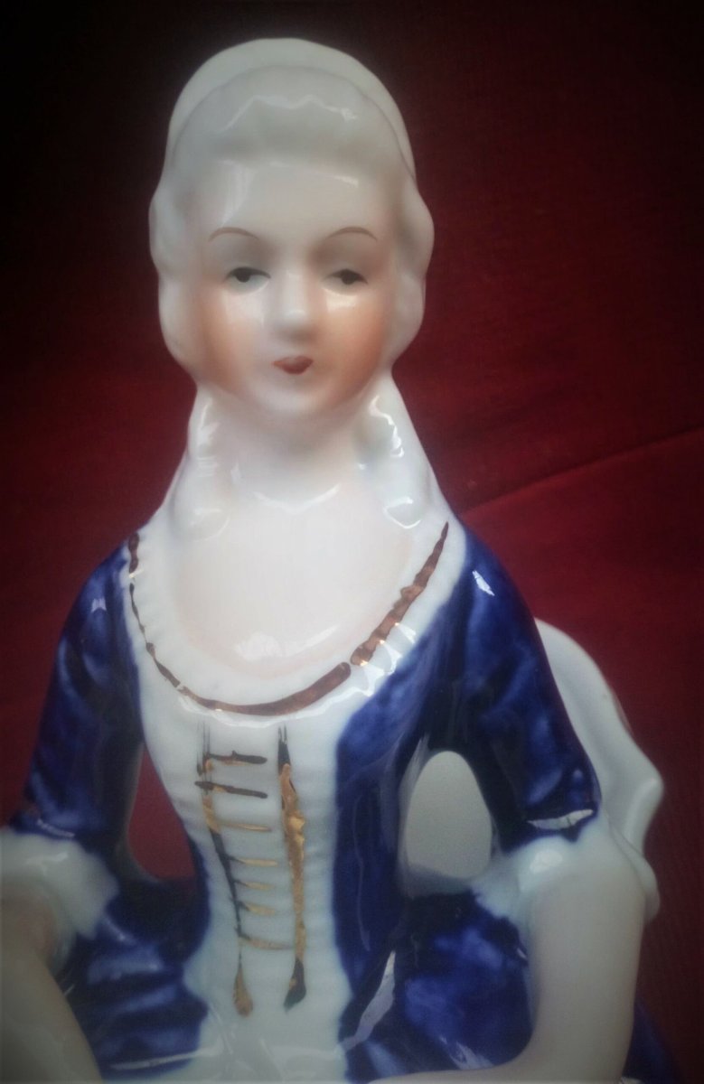 Beeld kitch 01 vrouw Lodewijk XIV - Afbeelding 3