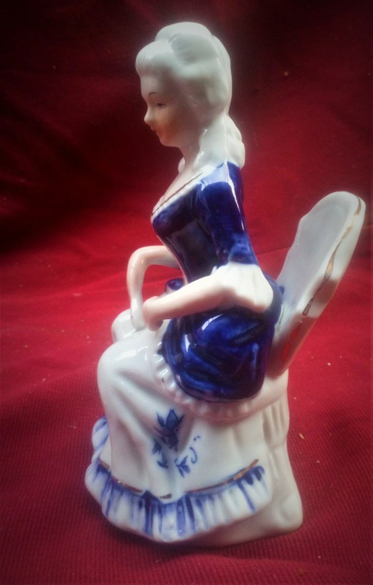 Beeld kitch 01 vrouw Lodewijk XIV - Afbeelding 4