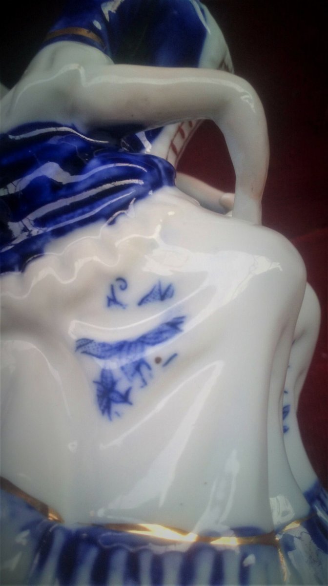 Beeld kitch 01 vrouw Lodewijk XIV - Afbeelding 7