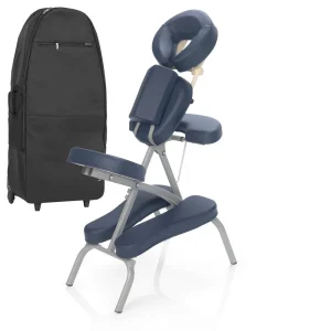 ZenGrowth Inklapbare Massagestoel Valo Blauw