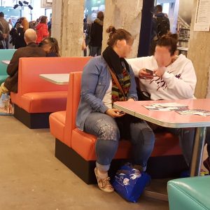 Diner bank dubbel