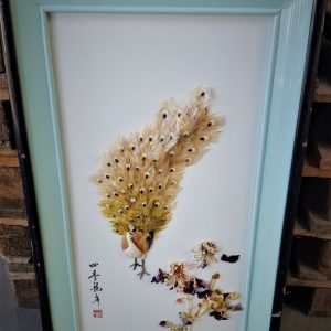 Chinese “shell art ” shadowbox 01  pauw