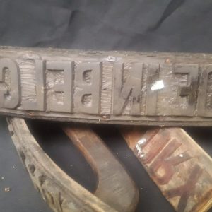 Oude stempel ” MADE IN BELGIUM”