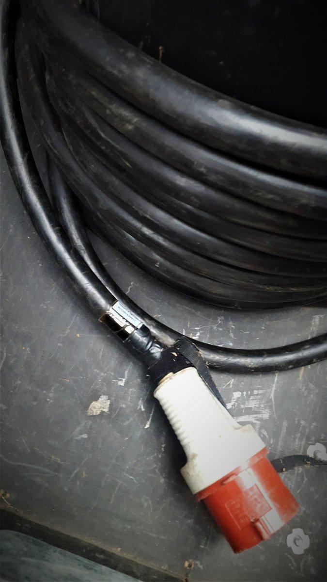 32A krachtstroomkabel 5x 10mm 25 meter - Afbeelding 3