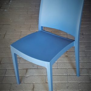 Stapelstoel Elegance BLAUW