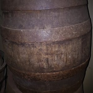 Houten ton  02     medium klein