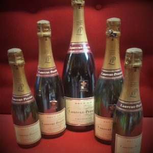 Dummy flessen Champagne Laurent perrier
