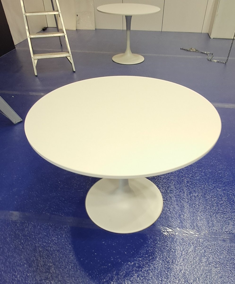 Tafel rond wit 01 - Afbeelding 6