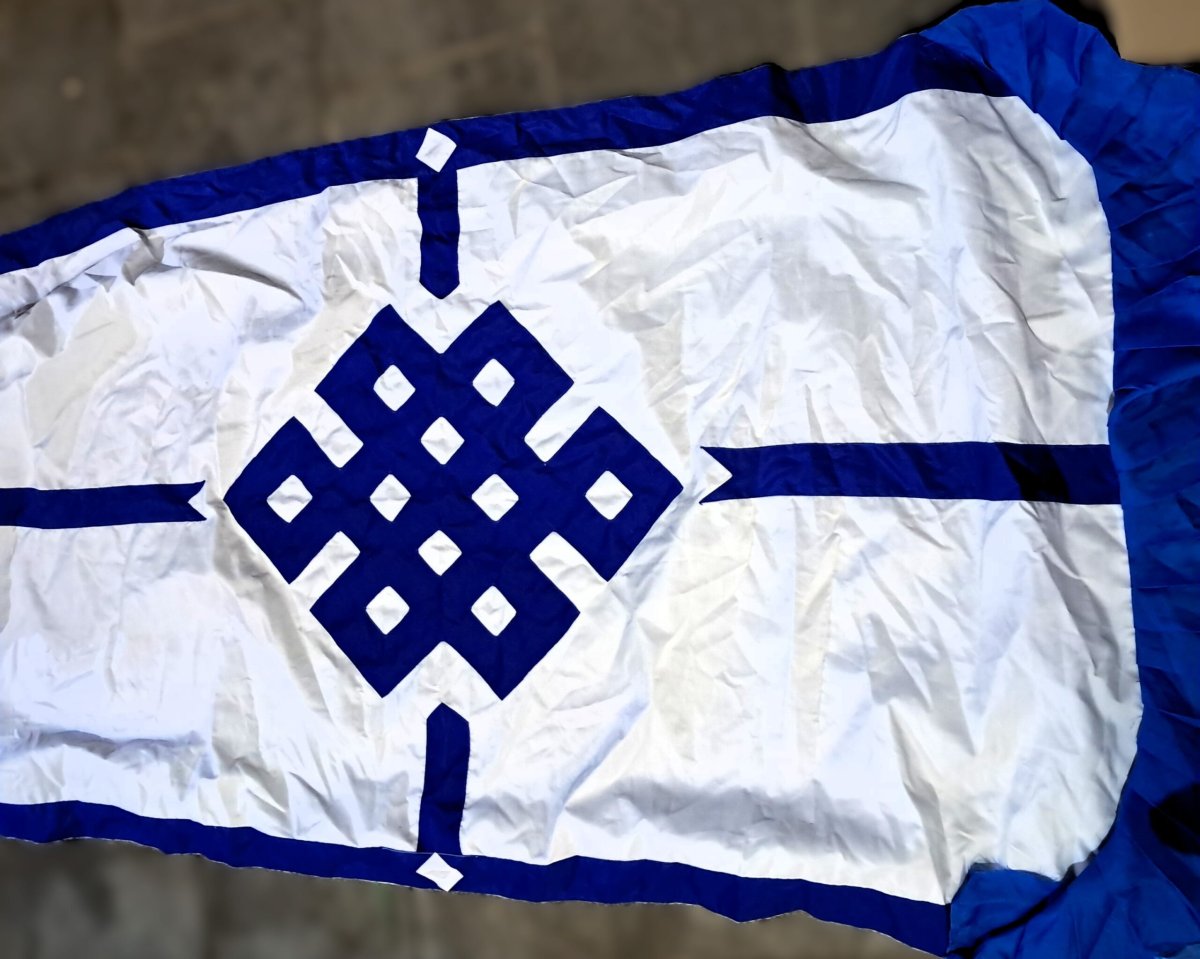 Tibetaanse deurdoek met Pata - Afbeelding 3