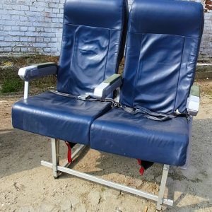 vliegtuigstoel set van 2 stuks
