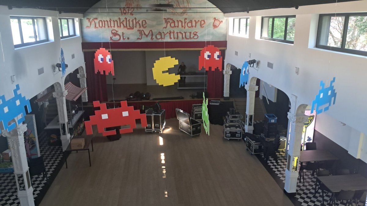 Bord pacman spook rood - Afbeelding 3