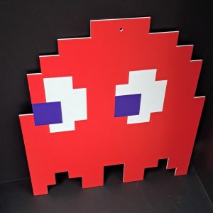 Bord pacman spook rood