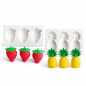 Kaars mal – Aardbeien & Ananas