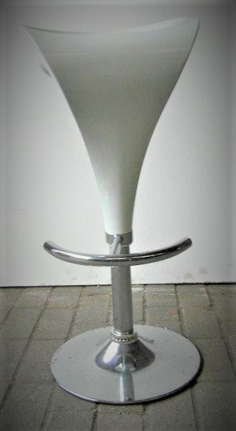 barkruk SWAN wit - Afbeelding 3