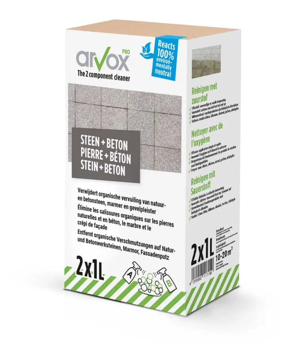 Arvox-Pro Steen & Beton 2x1L - Afbeelding 5