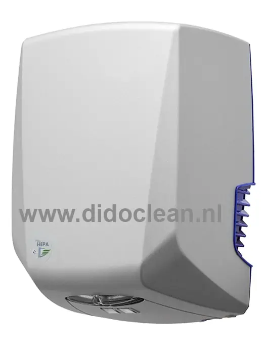 Automatische Handendroger inclusief HEPA-filter 1200W RVS-look
