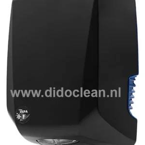 Automatische Handendroger inclusief HEPA-filter 1200W ZWART
