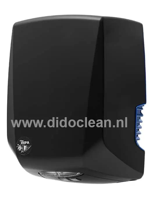 Automatische Handendroger inclusief HEPA-filter 1200W ZWART - Afbeelding 2