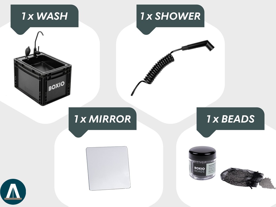Boxio Camping Wasbak (Wash Plus) - Afbeelding 3