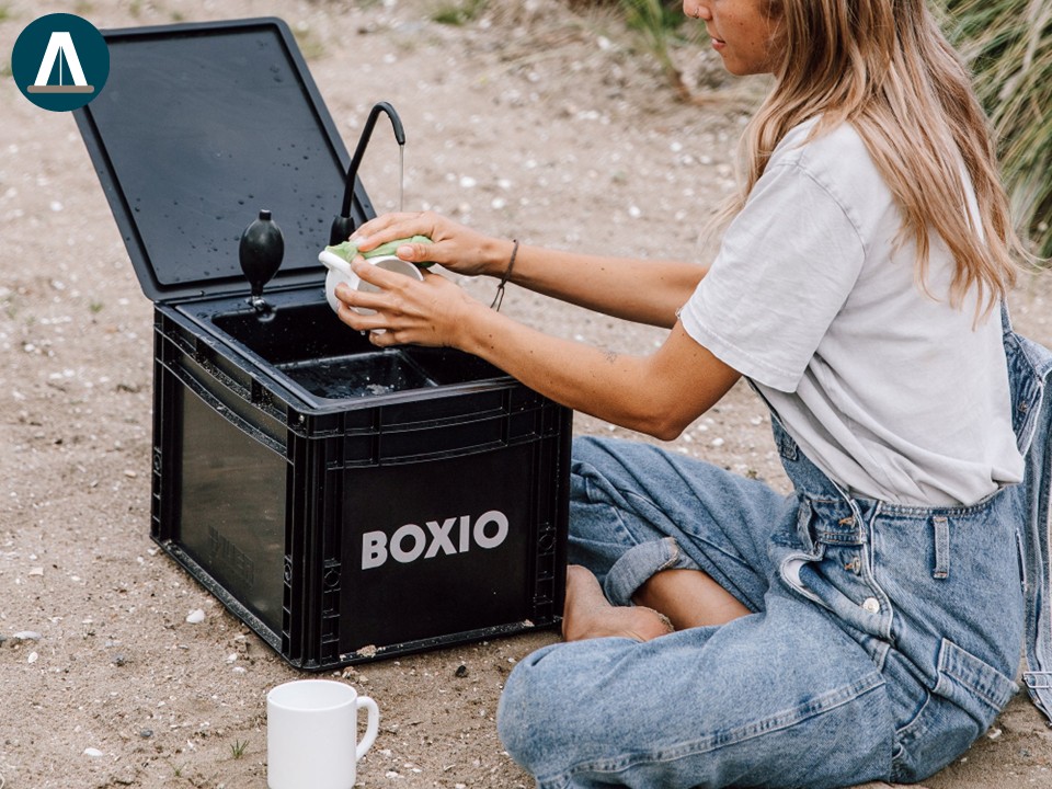 Boxio Camping Wasbak (Wash Plus) - Afbeelding 6