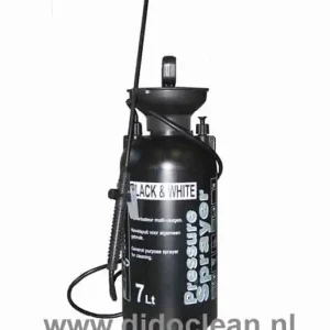 Compressiesprayer 7 liter BLACK & WHITE
