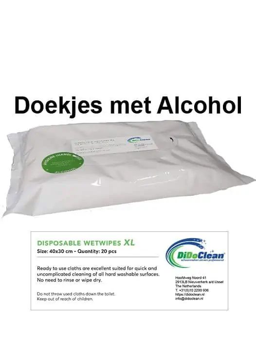 DiDoClean Disposable Wetwipes XL