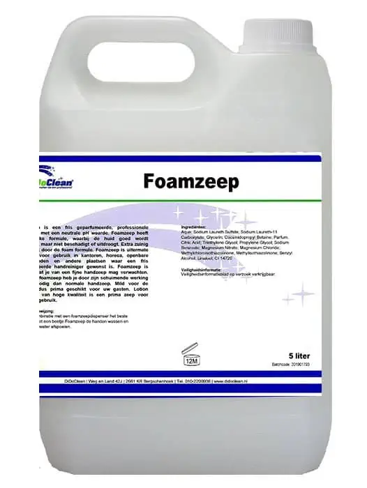 DiDoClean Foamzeep Handzeep 5 liter - Afbeelding 2