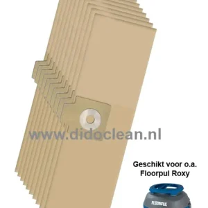 Dubbel laags Stofzuigerzakken Floorpul Roxy