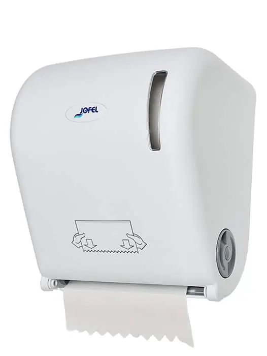 Handdoekautomaat Autocut Compact WIT MAT Motion