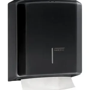 Mediclinics Handdoekdispenser zwart