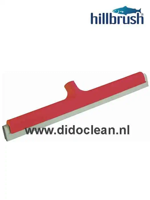 Vloertrekker Dubbelblad Hillbrush ROOD 45cm