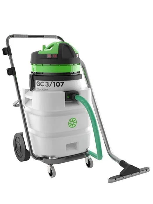 IPC Soteco GC 3/107 W&D – Industriële Wet/Dry-stofzuiger