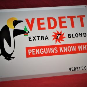 Kader 043 Vedett blonde pinguin (blik)