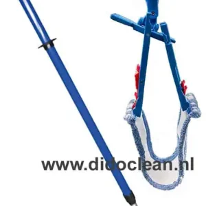 Klemframe set inclusief vlakmop en Ergonomische Telescoopsteel