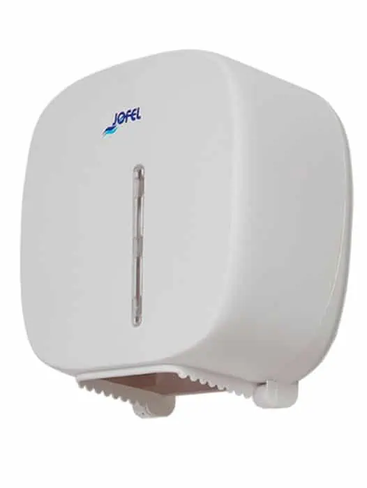 Mini Jumbo Toiletroldispenser Timeless WIT MAT