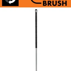 OrangeBrush Ergo steel Aluminium 150cm