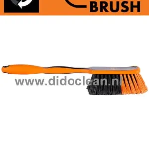 OrangeBrush Handborstel Lange handgreep Zachte Borstelharen