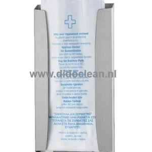 RVS Hygiënezakjesdispenser voor papieren zakjes