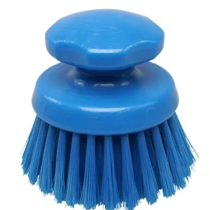 Ronde Zachte Werkborstel BLAUW