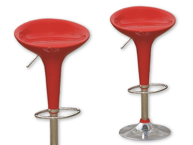 barkruk RONDO rood - Afbeelding 3