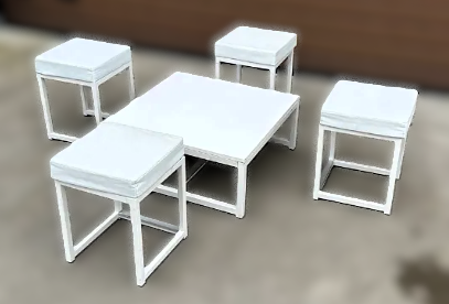 Salontafel OBUK wit - Afbeelding 3