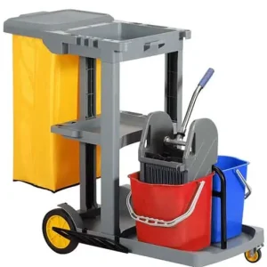 Schoonmaakwagen compleet met Mopwringer