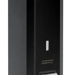 Mediclinics Zeepdispenser RVS zwart 1500 ml