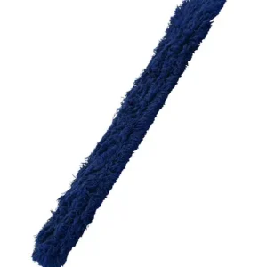Zwabberhoes Acryl 80 cm met drukknopen blauw