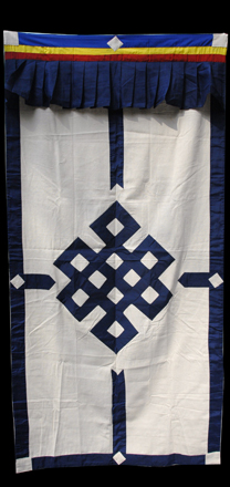 Tibetaanse deurdoek met Pata - Afbeelding 2