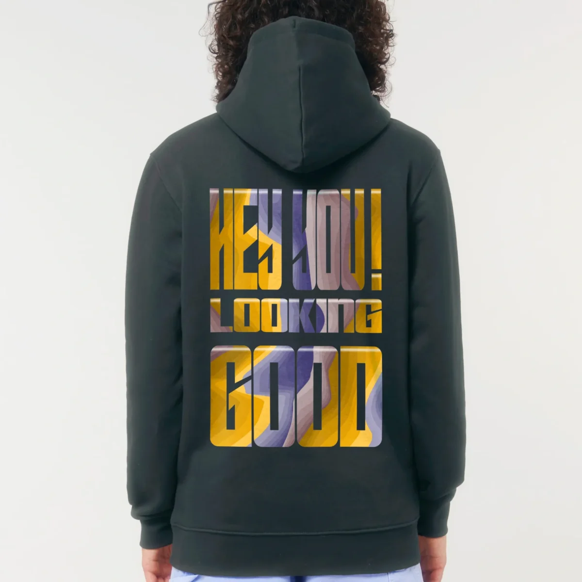 Hoodie | Hey You! Looking Good - Afbeelding 4