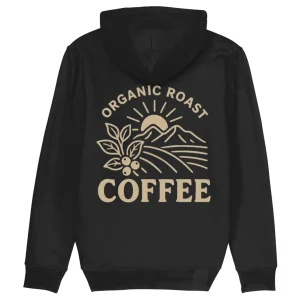 Organic Roast Coffee Hoodie | Natural Style