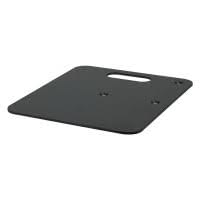 Wentex baseplate Pipe and drape         zwart    XL
